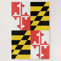 Bandeira de Maryland difícil