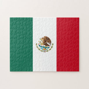 Quebra-cabeça Bandeira de México