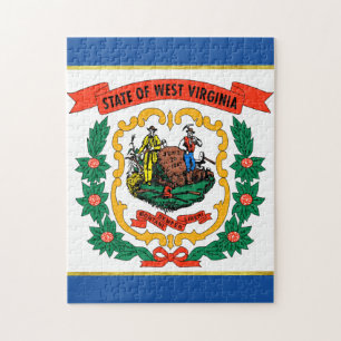 Quebra-cabeça Bandeira de West Virginia