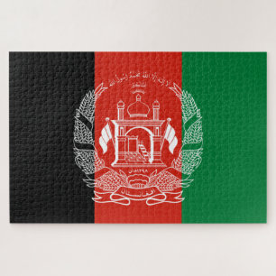 Quebra-cabeça Bandeira do Afeganistão