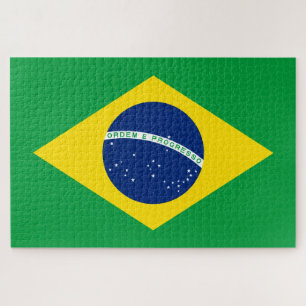 Quebra-cabeça Bandeira do Brasil