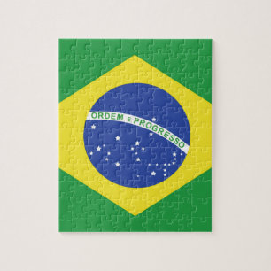 Quebra-cabeça Bandeira do Brasil
