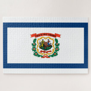 Quebra-cabeça Bandeira do Estado da Virgínia Ocidental