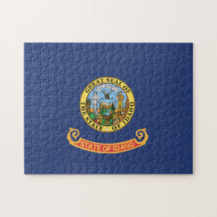 Quebra-cabeça Bandeira do Estado de Idaho, EUA
