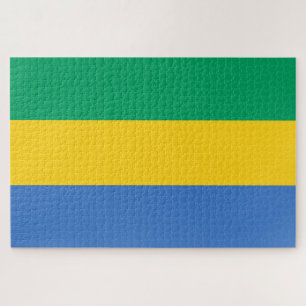 Quebra-cabeça Bandeira do Gabão (Gabão)