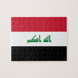 Quebra-cabeça Bandeira do Iraque
