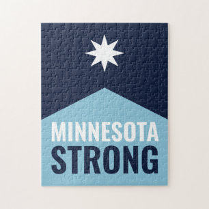 Quebra-cabeça Bandeira do Novo Estado Rebelde de Minnesota