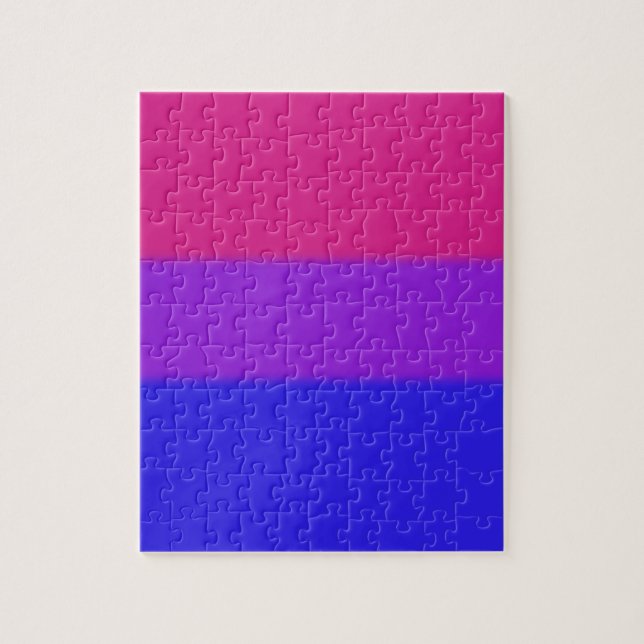 Quebra-cabeça Bandeira do Orgulho Bissexual de Queda (Vertical)