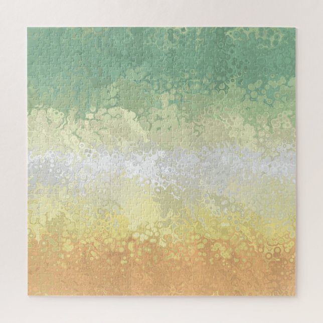 Quebra-cabeça Bandeira do Orgulho Genderflor Abstrata Boho Tripp (Vertical)