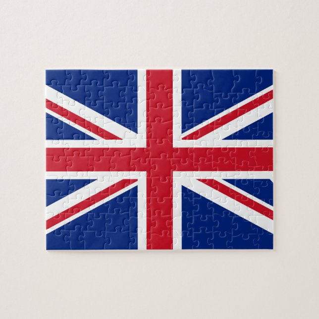 Quebra-cabeça Bandeira do Reino Unido (Horizontal)