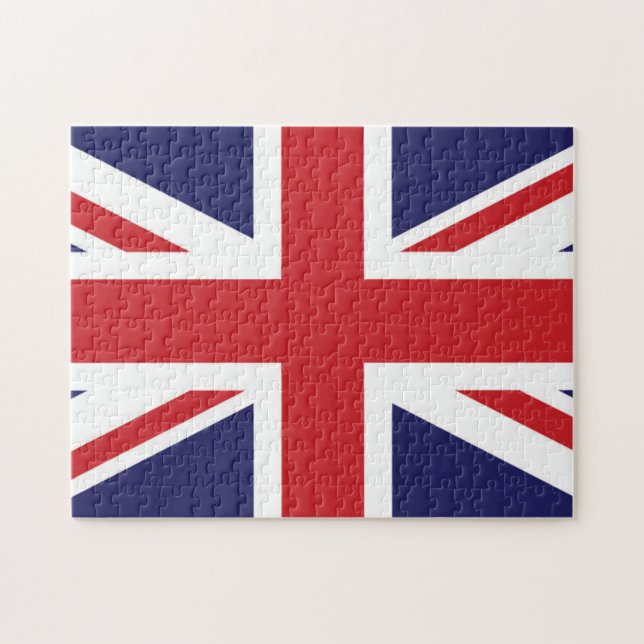 Quebra-cabeça Bandeira do Reino Unido (Horizontal)