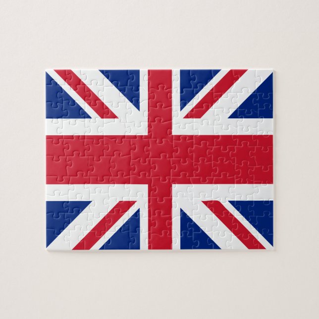 Quebra-cabeça Bandeira do Reino Unido UK Union Jack (Horizontal)