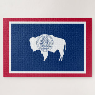 Quebra-cabeça Bandeira do Wyoming