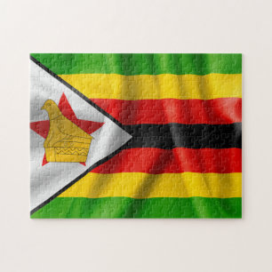Quebra-cabeça Bandeira do Zimbabué