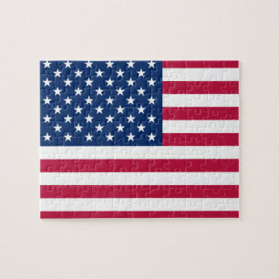 Quebra-cabeça bandeira dos Estados Unidos
