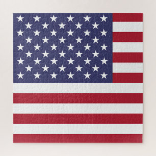 Quebra-cabeça Bandeira dos EUA Estados Unidos da América