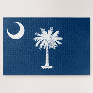 Quebra-cabeça Bandeira Estadual da Carolina do Sul