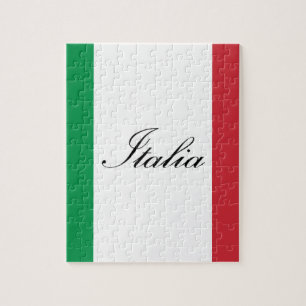 Quebra-cabeça Bandeira italiana - bandeira de Italia - Italia