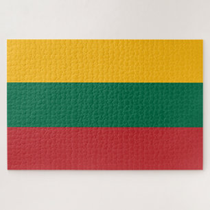 Quebra-cabeça Bandeira lituana (Lituânia)