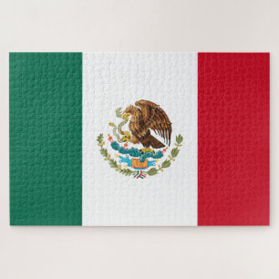 Quebra-cabeça Bandeira mexicana - Bandeira do México