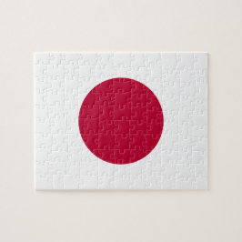 Quebra-cabeça Bandeira nacional do mundo de Japão