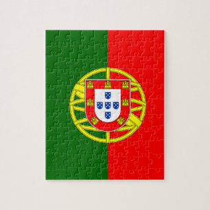 Quebra-cabeça Bandeira nacional do mundo de Portugal