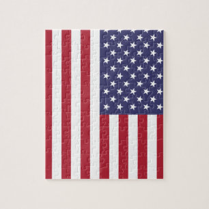 Quebra-cabeça Bandeira nacional do mundo dos Estados Unidos