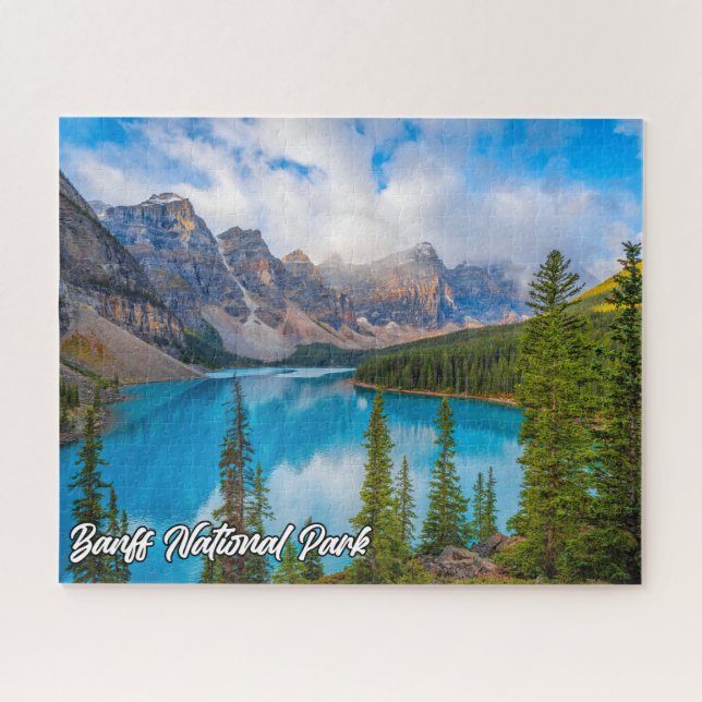 Quebra-cabeça Banff National Park, Alberta, Canadá (Horizontal)