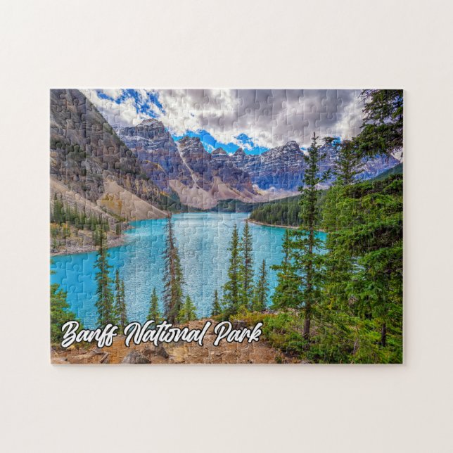 Quebra-cabeça Banff National Park, Alberta, Canadá (Horizontal)
