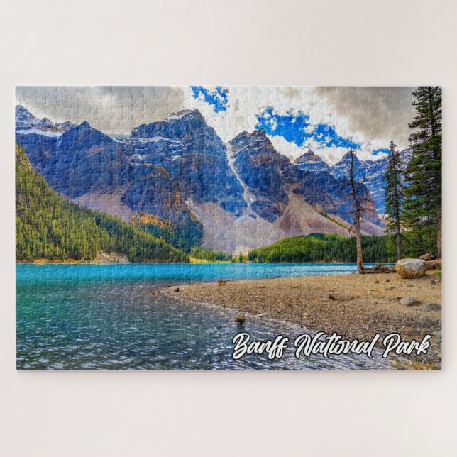 Quebra-cabeça Banff National Park, Alberta, Canadá (Horizontal)