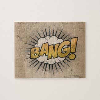 Quebra-cabeça BANG! Vintage Comic Book Steampunk Pop Art