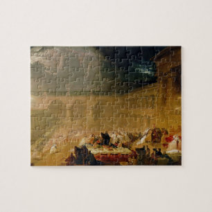 Quebra-cabeça Banquete de Belshazzar (óleo na canvas)