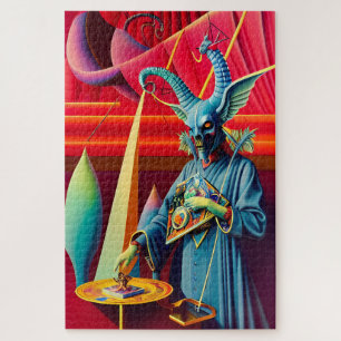 Quebra-cabeça Baphomet tira a fantasia de isca