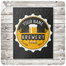 Quebra-cabeça Bar de Garrafa de Cerveja de Cerveja Personalizada