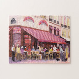 Quebra-cabeça Bar do café de Paris