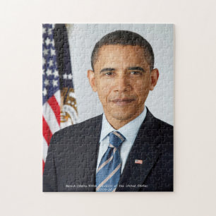 Quebra-cabeça Barack Obama 44º Presidente dos Estados Unidos
