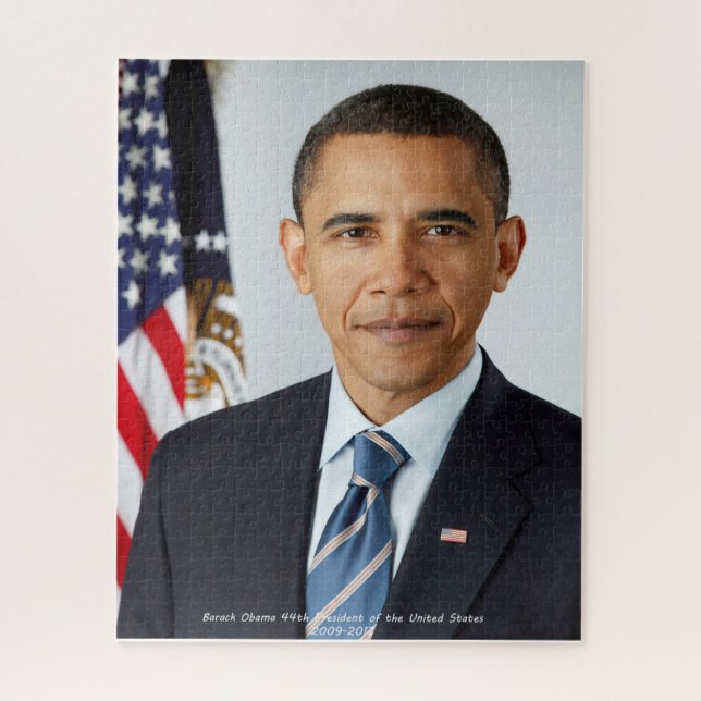 Quebra-cabeça Barack Obama 44º Presidente dos Estados Unidos (Vertical)