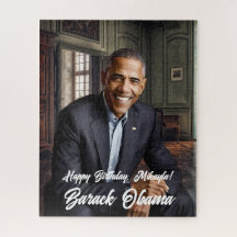 Barack Obama 44 Presidente Birthday
