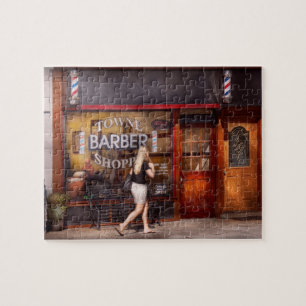 Quebra-cabeça Barbeiro - barbeiro - hora para um corte de cabelo
