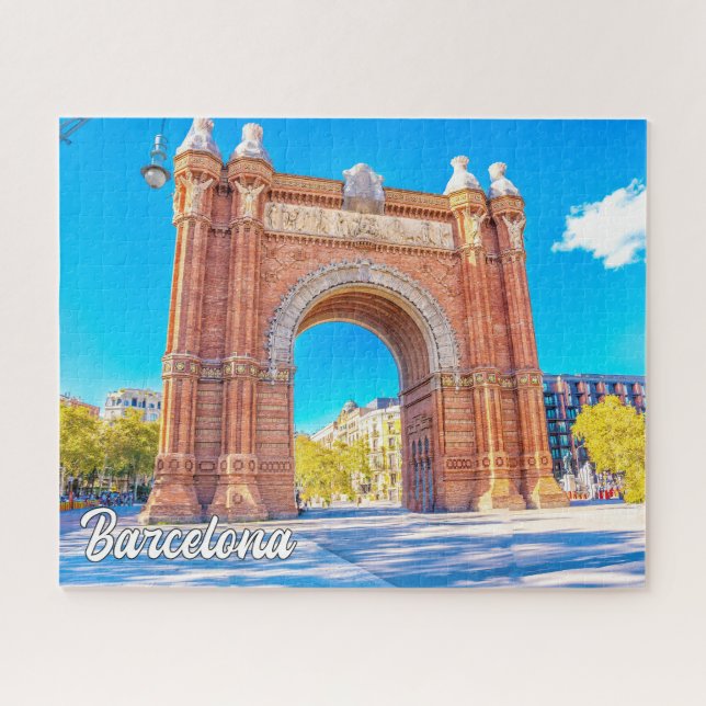 Quebra-cabeça Barcelona, Espanha (Horizontal)