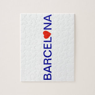 Quebra-cabeça Barcelona love