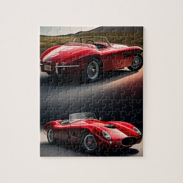 Quebra-cabeça Barchetta Vermelha (Vertical)