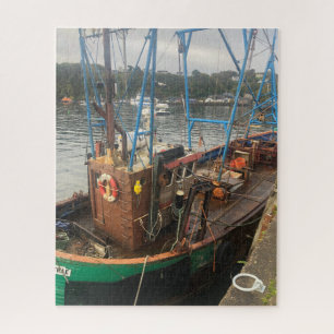Quebra-cabeça Barco de Pesca, Tobermory, Ilha de Mull, Escócia