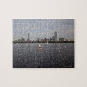 Quebra-cabeça Barco de vela, Charles River, Boston, MÃES