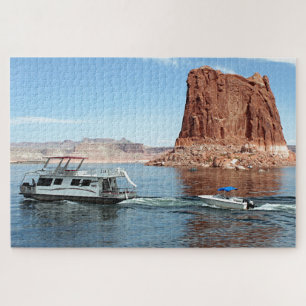 Quebra-cabeça Barco, Lago Powell, Arizona
