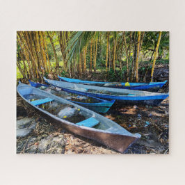Quebra-cabeça Barcos à Espera, Enseada de Amatique Puzzle
