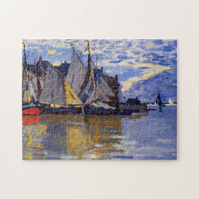 Quebra-cabeça Barcos à vela Monet Fine Art (Horizontal)