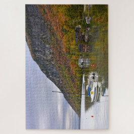 Quebra-cabeça Barcos à vela no Resto do Lago Willoughby, Vermont