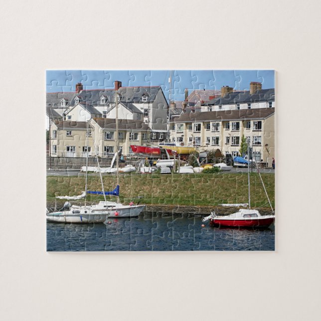 Quebra-cabeça Barcos, Aberystwyth, País de Gales (Horizontal)