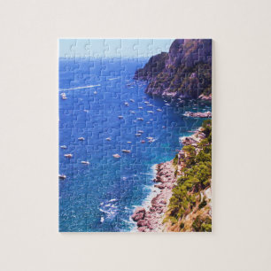 Quebra-cabeça Barcos Ao Longo Da Costa Amalfi